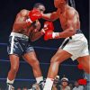 Cassius Clay vs Sonny Liston Paint By Numbers