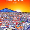 Catania Italy Poster Paint By Numbers