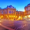 Catania Sicily Buildings At Night Paint By Numbers