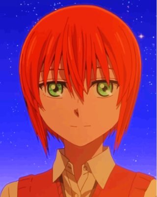 Chise Hatori Character Art Paint By Numbers