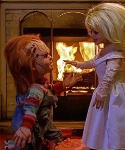 Chucky Bride Movie Paint By Numbers