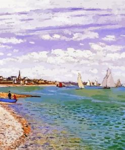 Claude Monet Sainte Adresse Paint By Numbers