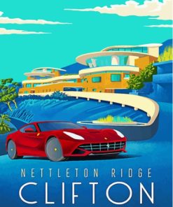 Clifton Nettleton Ridge Poster Paint By Numbers