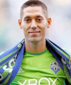 Clint Dempsey American Soccer Player Paint By Numbers