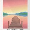 Coniston Water Lake District National Park Poster Paint By Numbers