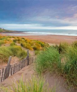 Croyde Beach Paint By Numbers