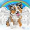 Dog Angel Art Paint By Numbers