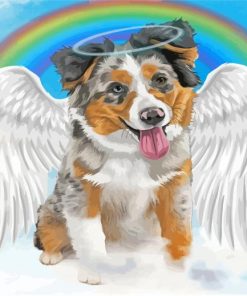 Dog Angel Art Paint By Numbers