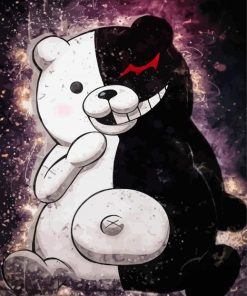 Danganronpa Monokuma Bear Paint By Numbers