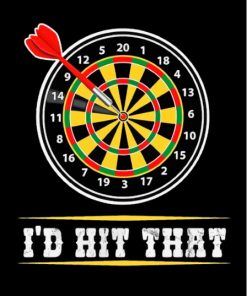 Dart Board Paint By Numbers