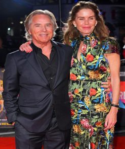 Don Johnson And His Wife Paint By Numbers