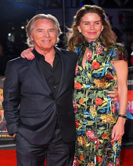 Don Johnson And His Wife Paint By Numbers