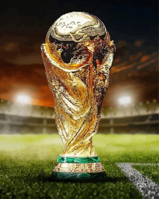 FIFA World Cup Trophy Paint By Numbers