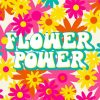 Flower Power Hippie Style Art Paint By Numbers