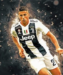 Footballer Joao Cancelo Art Paint By Numbers