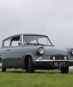 Ford Anglia Paint By Numbers