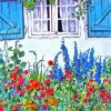 Garden Window Paint By Numbers