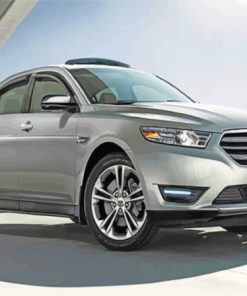 Grey Ford Taurus Car Paint By Numbers