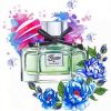 Gucci Perfume Bottle Art Paint By Numbers