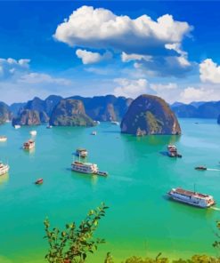 Ha Long Bay Vietnam Paint By Numbers