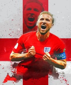 Harry Kane Art Paint By Numbers