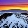 Hawaii Snowy Mountain Sunset Paint By Numbers