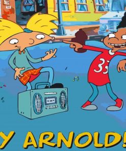 Hey Arnold Paint By Numbers