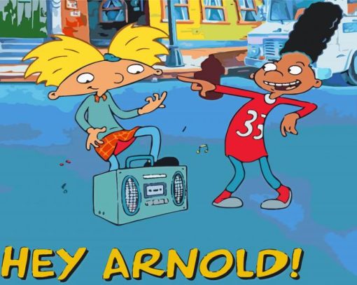 Hey Arnold Paint By Numbers