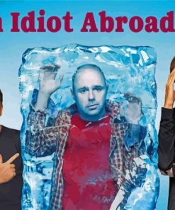 Idiot Abroad Serie Poster Paint By Numbers