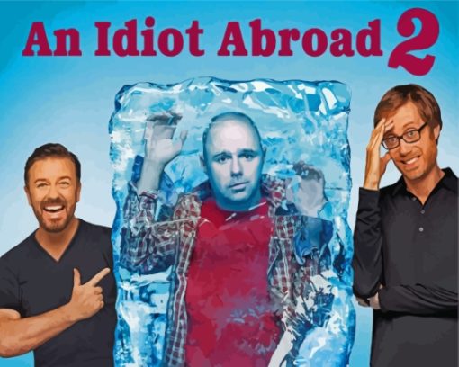 Idiot Abroad Serie Poster Paint By Numbers