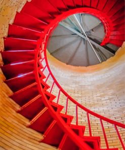 Inside A Brick Lighthouse Paint By Numbers