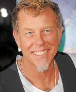 James Hetfield Musician Paint By Numbers