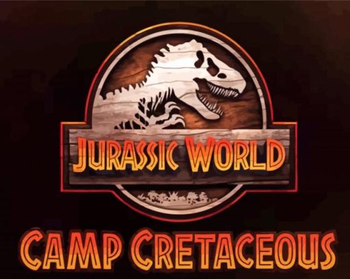 Jurassic World Camp Cretaceous Paint By Numbers