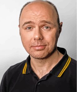 Karl Pilkington Comedian Paint By Numbers