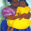 Latina Mother And Child Paint By Numbers