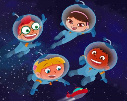 Little Einsteins Disney Astronauts Paint By Numbers