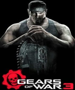 Marcus Fenix Gears of War Poster Paint By Numbers