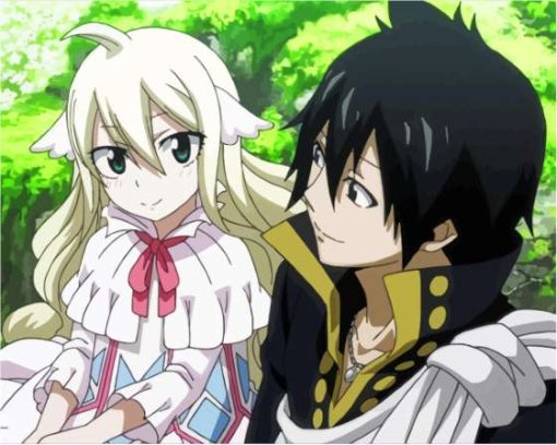 Mavis And Zeref Paint By Numbers