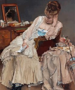 Memories And Regrets By Alfred Stevens Paint By Numbers