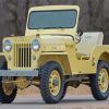 Military Willys Jeep Paint By Numbers