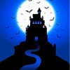 Halloween Midnight Castle Paint By Numbers