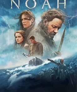 Noah Movie Poster Paint By Numbers