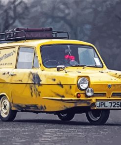 Old Reliant Robin Car Paint By Numbers