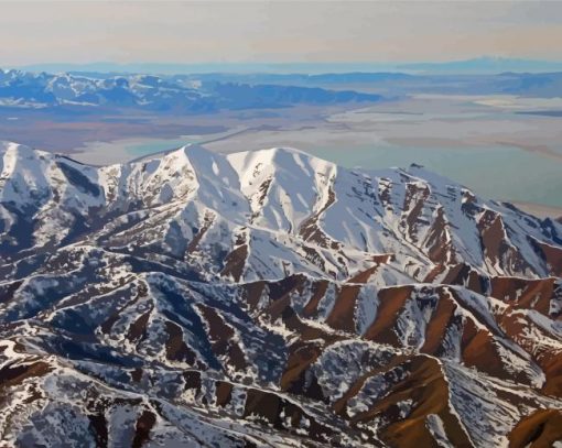 Oquirrh Mountains Paint By Numbers