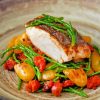 Pan Fried Hake With Chorizo Paint By Numbers