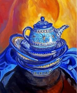 Polish Teapot Paint By Numbers