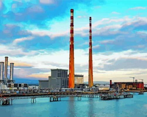 Poolbeg Towers Paint By Numbers