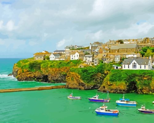 Port Isaac Cornwall Paint By Numbers