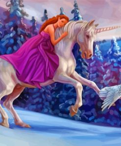 Princess Unicorn Paint By Numbers