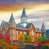 Provo City Center Temple Art Paint By Numbers